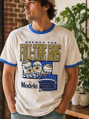 Cerveza Modelo Men’s T-shirt by Homefield